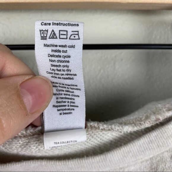 Tea Collection Bird Cross Stitch Sweatshirt - Picture 6 of 6